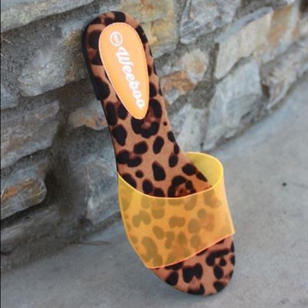 Leopard Sandals